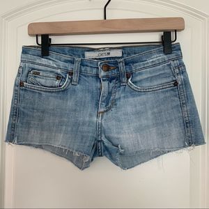 Joe’s denim jean shorts | size 25 | style miles